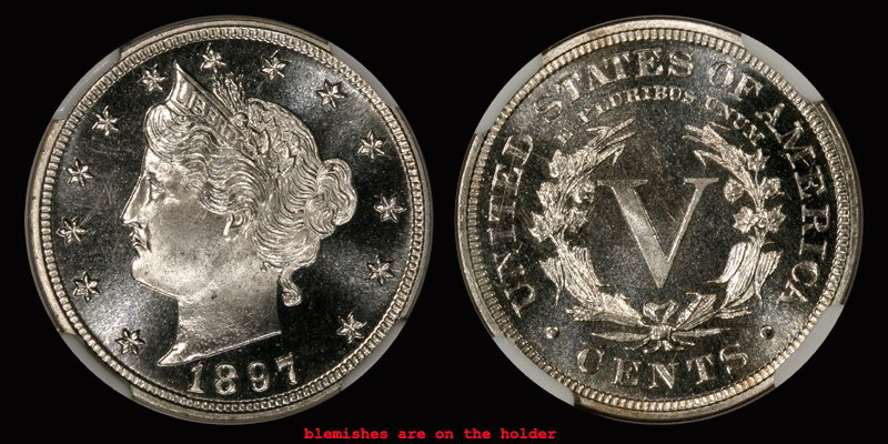 5C 1897 NGC PR66 CAMEO - Image 2