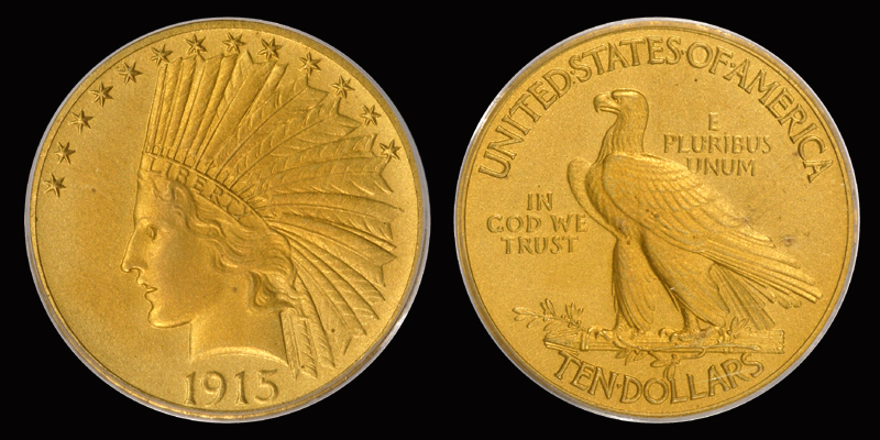 $10 1915 PCGS PR65 - Image 2