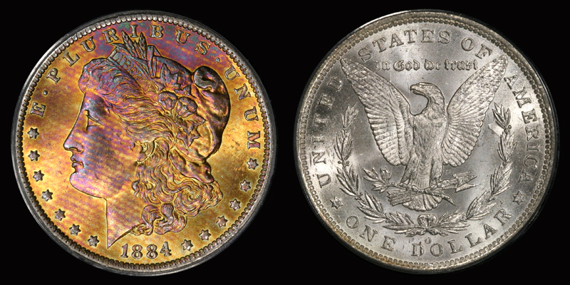 $1 1884O PCGS MS65 SONNIER COLLECTION - Image 2
