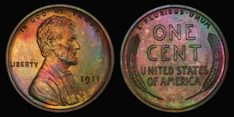 1C 1911 PCGS PR66+RB - Image 2