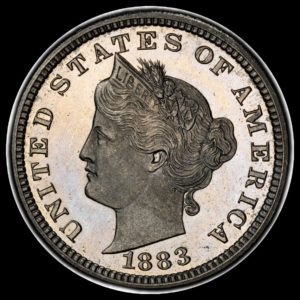 1883 Pattern J-1710 5C PCGS PR67CAM (CAC)