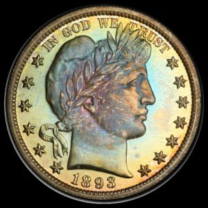 1893 50C Half Dollar Barber PCGS PR67CAM+ (CAC) AWESOME! YOUNG-DAKOTA