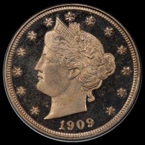 1909 5C Nickel Liberty Head PCGS PR66 DCAM+ (CAC) BOLD MIRRORS!