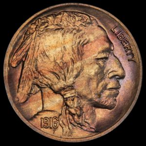 1916 5C Nickel Buffalo Type 2 Matte PCGS PR66+ (CAC) INCREDIBLE!  THE COLLECTION OF A LIFETIME