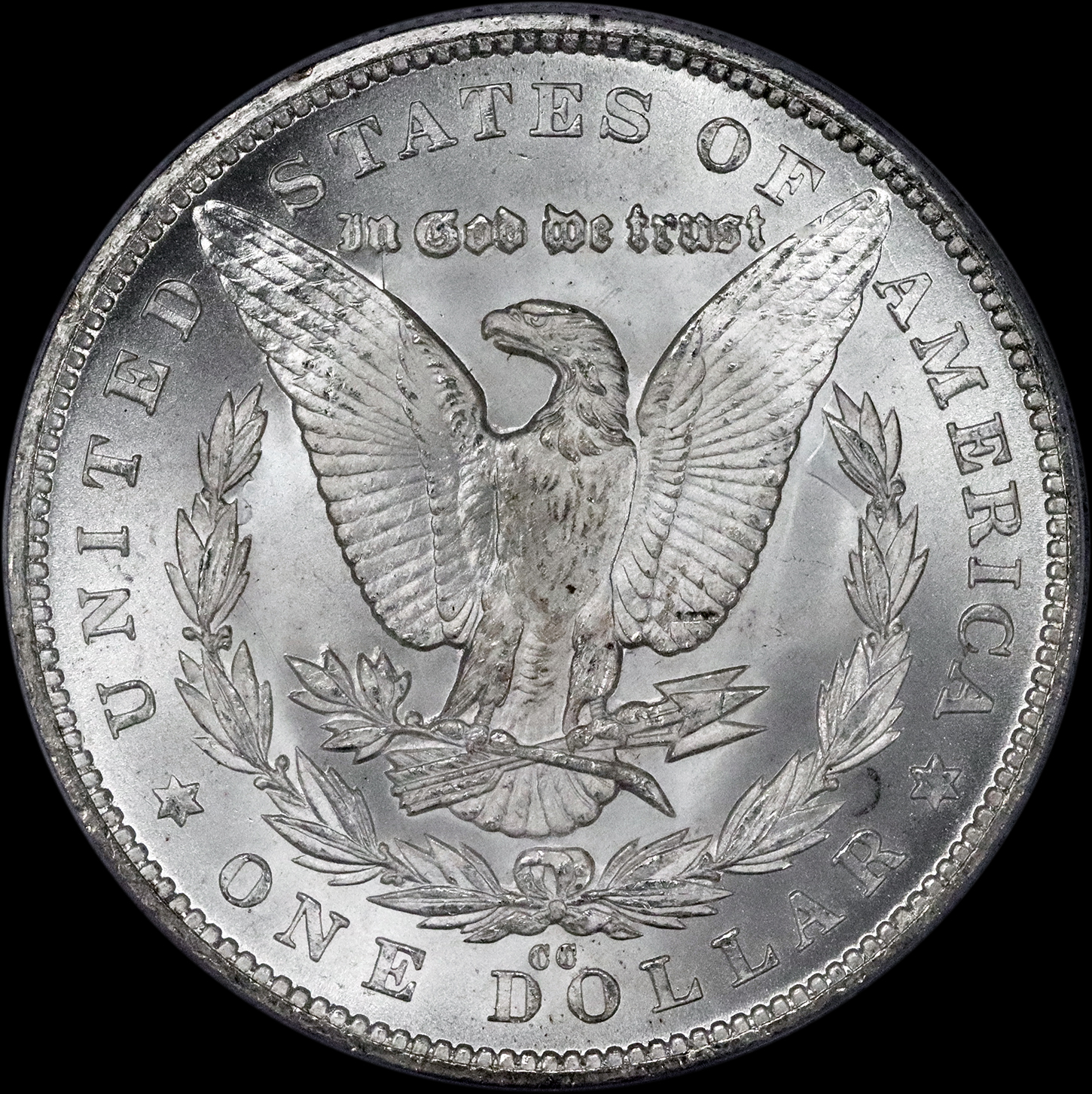 1880-CC $1 Dollar Morgan PCGS MS67 (CAC) - Image 4
